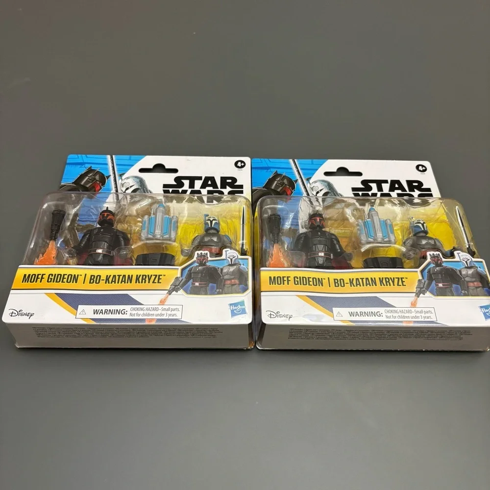 Star Wars Epic Heroes Series Moff Gideon & Bo-Katan Kryze Hasbro/Disney Lot of 2